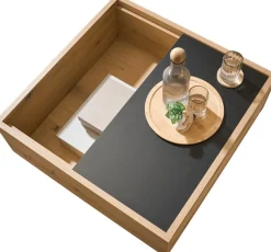 Home affaire Couchtisch »Soleto, Beistelltisch, Wohnzimmertisch, Sofatisch, Tisch« vielseitig einsetzbar, ausreichend Stauraum, variable Tischplatte