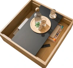 Home affaire Couchtisch »Soleto, Beistelltisch, Wohnzimmertisch, Sofatisch, Tisch« vielseitig einsetzbar, ausreichend Stauraum, variable Tischplatte