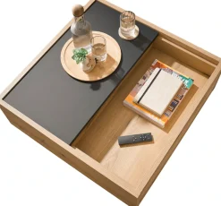 Home affaire Couchtisch »Soleto, Beistelltisch, Wohnzimmertisch, Sofatisch, Tisch« vielseitig einsetzbar, ausreichend Stauraum, variable Tischplatte