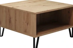 Home affaire Couchtisch »Tarragona« Couchtisch mit 2 offenen Fächern - (B/T/H) 60/60/37 cm