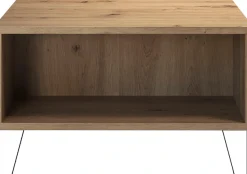 Home affaire Couchtisch »Tarragona« Couchtisch mit 2 offenen Fächern - (B/T/H) 60/60/37 cm