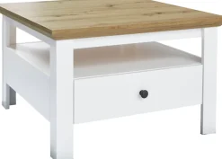Home affaire Couchtisch »Ulm« Couchtisch mit Schublade & offenem Fach - (B/T/H) 70/70/46 cm
