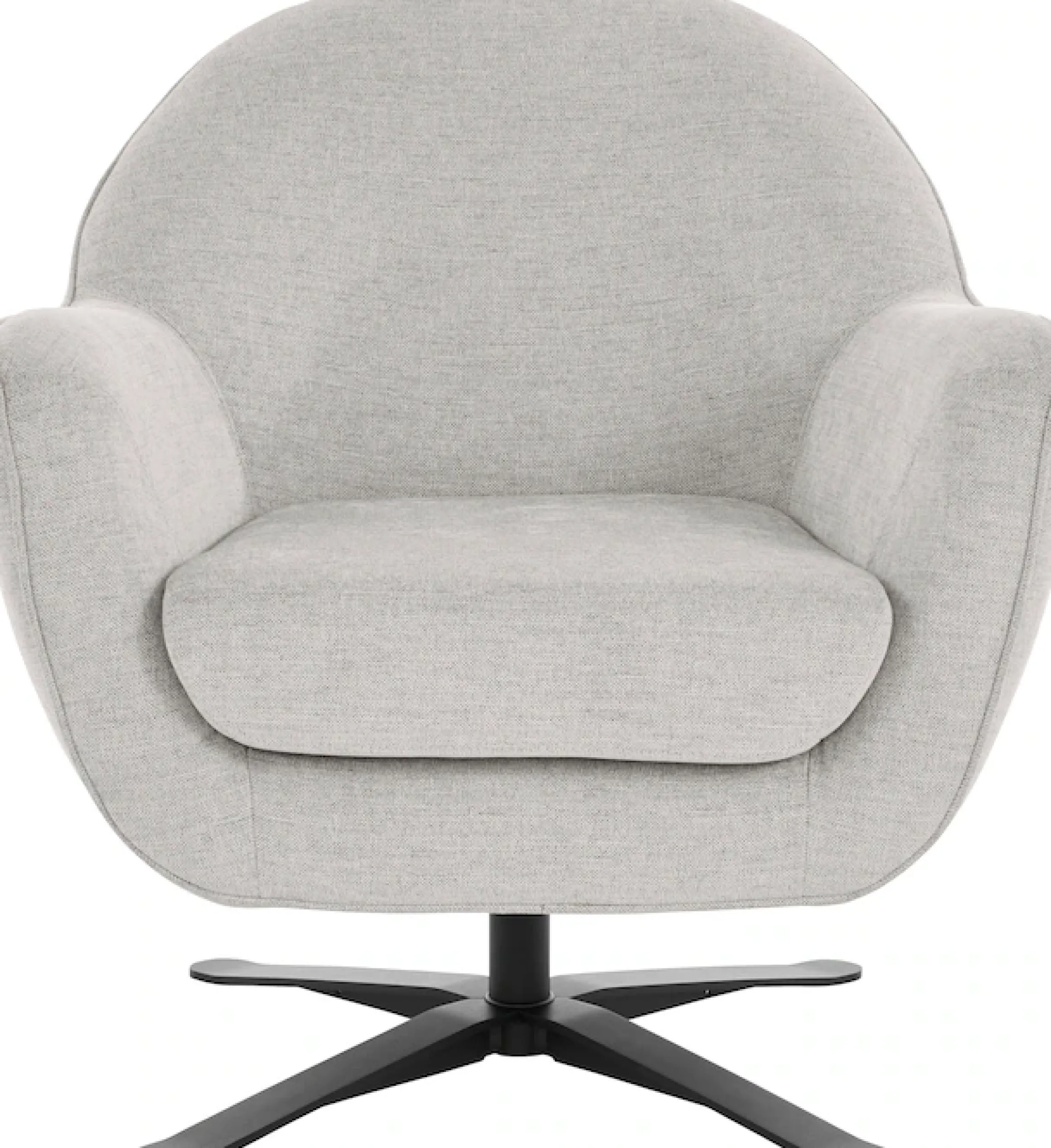 Home affaire Drehsessel »Stavre, Loungesessel mit Drehfunktion« in moderner Optik, mit elegantem Drehfuß