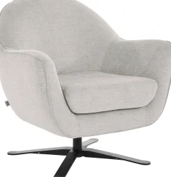 Home affaire Drehsessel »Stavre, Loungesessel mit Drehfunktion« in moderner Optik, mit elegantem Drehfuß