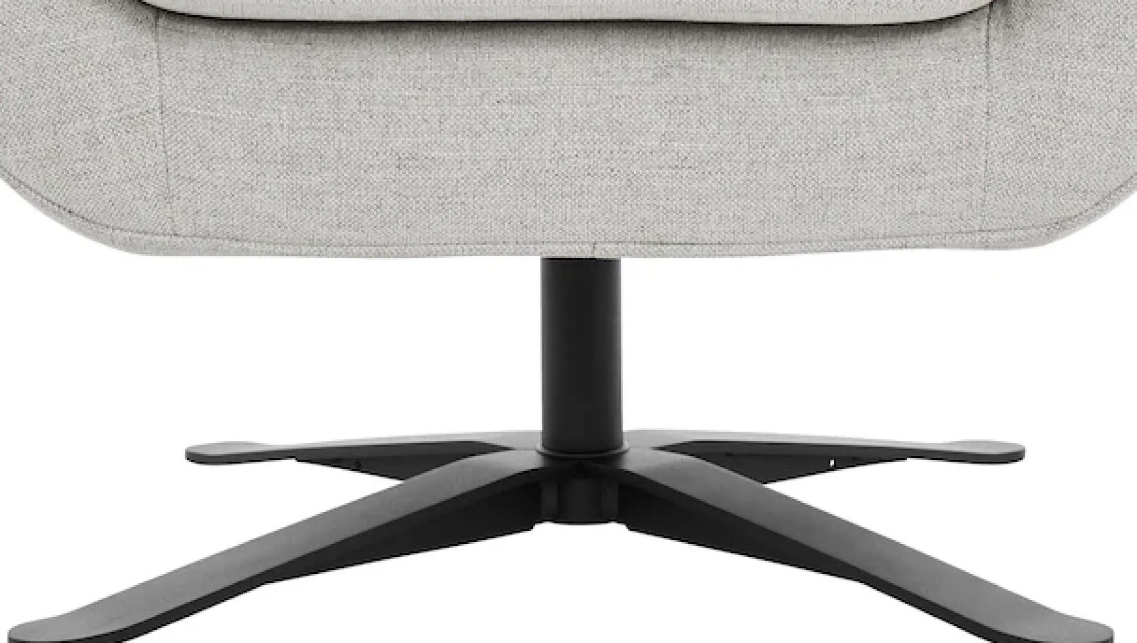 Home affaire Drehsessel »Stavre, Loungesessel mit Drehfunktion« in moderner Optik, mit elegantem Drehfuß
