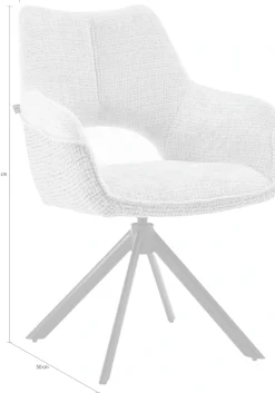 Home affaire Drehstuhl »Calmo« () 1 Stk.tolle Optik