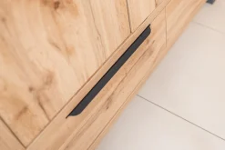 Home affaire Drehtürenschrank »Bronne,Breite 145 cm, Kleiderschrank inclusive Innenausstattung« Kleiderschrank, 2 Schubladen, Metallgriffe, Garderobe