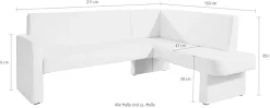 Home affaire Eckbank »Umag« 210 x 60 cm