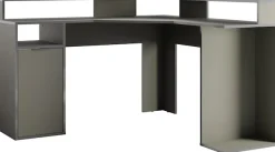 Home affaire Eckschreibtisch »Omaha« Gamingtisch mit Tür, Towerfach und Monitorablage, Breite 139 cm