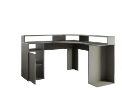 Home affaire Eckschreibtisch »Omaha« Gamingtisch mit Tür, Towerfach und Monitorablage, Breite 139 cm