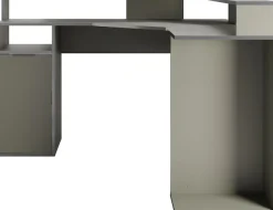 Home affaire Eckschreibtisch »Omaha« Gamingtisch mit Tür, Towerfach und Monitorablage, Breite 139 cm