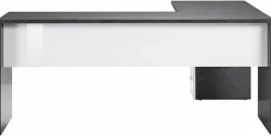 Home affaire Eckschreibtisch »New Selina« Schreibtisch, Schubkästen, mit oder ohne Monitoraufsatz, B 180/160 cm