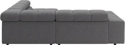 Home affaire Ecksofa »Ancona, Ecksofa,incl. Kopfteilverstellung, Breite 249 cm, L-Form« wahlweise elektrische Sitztiefenverstellung