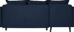 Home affaire Ecksofa »Asra L-Form, B: 240 cm« Schlaffunktion, Bettkasten, Taschen & 3 Zierkissen, Federkern