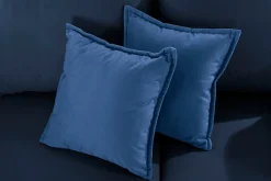 Home affaire Ecksofa »Asra L-Form, B: 240 cm« Schlaffunktion, Bettkasten, Taschen & 3 Zierkissen, Federkern