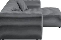Home affaire Ecksofa »BAKELS, L-Form in Cord oder Boucle-Stoff, moderne Couch« wahlweise Recamiere rechts/links, bequemer Sitzkomfort