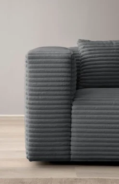 Home affaire Ecksofa »BAKELS, L-Form in Cord oder Boucle-Stoff, moderne Couch« wahlweise Recamiere rechts/links, bequemer Sitzkomfort