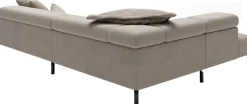 Home affaire Ecksofa »Claya, 311 cm breit, L-Form,inkl. Kopfteilverstellung« ohne elektrischen Sitzvorzug