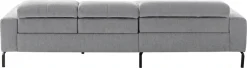 Home affaire Ecksofa »Claya Move, L-Form, Kopf- & Rückenverstellung, Breite 293 cm« Moderne Steppung, weicher Polsteraufbau & saugroboterfreundliche Höhe