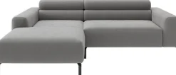 Home affaire Ecksofa »Ecksofa, L-Form,incl. Kopfteilverstellung, Breite 223 cm« wahlweise elektrische Sitztiefenverstellung