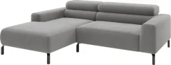 Home affaire Ecksofa »Ecksofa, L-Form,incl. Kopfteilverstellung, Breite 223 cm« wahlweise elektrische Sitztiefenverstellung