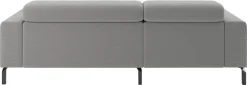 Home affaire Ecksofa »Ecksofa, L-Form,incl. Kopfteilverstellung, Breite 223 cm« wahlweise elektrische Sitztiefenverstellung