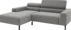 Home affaire Ecksofa »Ecksofa, L-Form,incl. Kopfteilverstellung, Breite 223 cm« wahlweise elektrische Sitztiefenverstellung