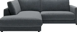 Home affaire Ecksofa »Ecksofa Jiro, L-Form, große Sitztiefe, Breite 252 cm« lose Sitz- & Rückenkissen, weicher Polsteraufbau, komfortabel & modern