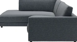 Home affaire Ecksofa »Ecksofa Jiro, L-Form, große Sitztiefe, Breite 252 cm« lose Sitz- & Rückenkissen, weicher Polsteraufbau, komfortabel & modern