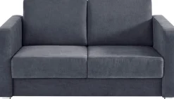 Home affaire Ecksofa »Lazio modern und bequem, schmale Armlehnen, tolle Detailverarbeitung« mit 2 Einzelauszügen als Längsschläfer