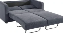 Home affaire Ecksofa »Lazio modern und bequem, schmale Armlehnen, tolle Detailverarbeitung« mit 2 Einzelauszügen als Längsschläfer