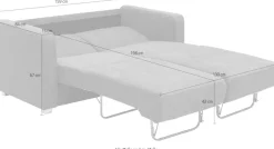 Home affaire Ecksofa »Lazio modern und bequem, schmale Armlehnen, tolle Detailverarbeitung« mit 2 Einzelauszügen als Längsschläfer