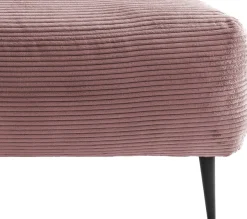 Home affaire Ecksofa »Lazio modern und bequem, schmale Armlehnen, tolle Detailverarbeitung« zwei verschiedene Fußfarben wählbar