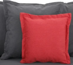 Home affaire Ecksofa »Luise L-Form« mit vielen losen Kissen und abnehmbarer Husse
