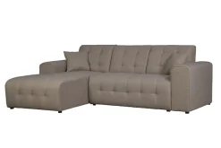 Home affaire Ecksofa »Nosia L-Form« incl. 2 Zierkissen, mit feiner Steppung