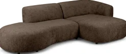 Home affaire Ecksofa »OSTRUP Rundsofa, L-Form, Naturtöne, Boucle oder Chenille« Breite 278 cm, organische Form mit sanften Rundungen