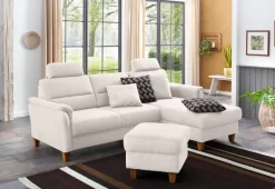 Home affaire Ecksofa »Palmera L-Form, B: 244 cm - OTTO. Verlässliche Qualität.« optional Schlaffunktion & Bettkasten, Federkern