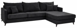 Home affaire Ecksofa »Renesse L-Form« lose Kissen, Keder an Sitzkissen