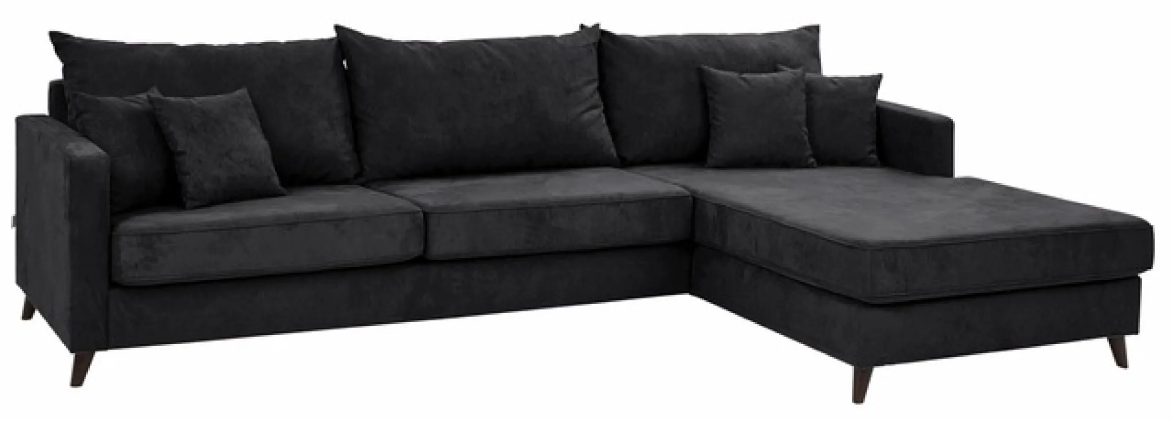 Home affaire Ecksofa »Renesse L-Form« lose Kissen, Keder an Sitzkissen