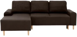 Home affaire Ecksofa »Samu L-Form« wahlweise mit Bettfunktion und Bettkasten