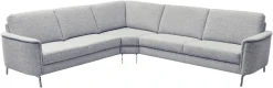 Home affaire Ecksofa »Solvaro, optional motorischer Sitzvorzug, Breite 283 cm« Saugroboter-tauglich, hochwertige Details & sorgfältige Verarbeitung