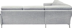 Home affaire Ecksofa »Solvaro, optional motorischer Sitzvorzug, Breite 283 cm« Saugroboter-tauglich, hochwertige Details & sorgfältige Verarbeitung