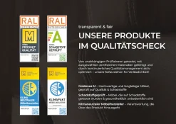 Home affaire Ecksofa »Solvaro, optional motorischer Sitzvorzug, Breite 283 cm« Saugroboter-tauglich, hochwertige Details & sorgfältige Verarbeitung