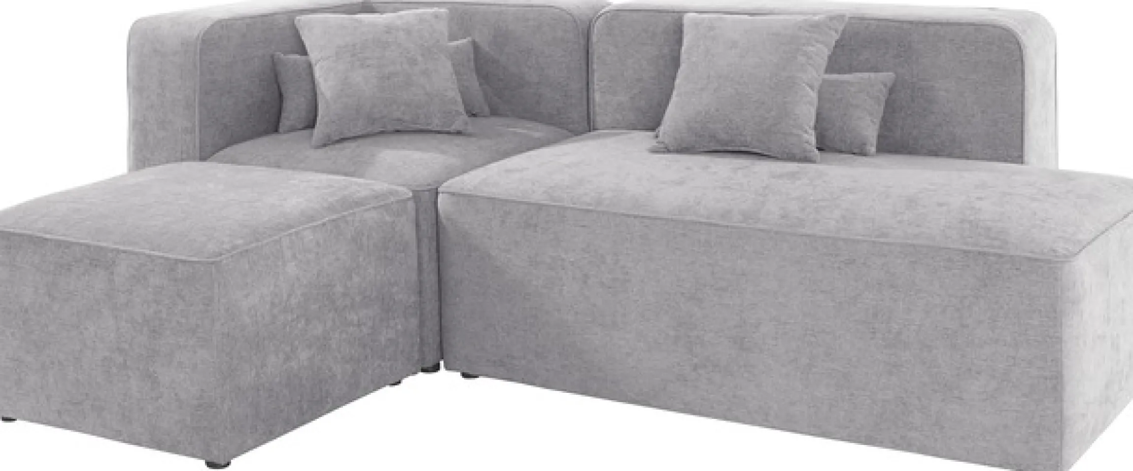 Home affaire Ecksofa »Sundstrup L-Form« Modulserie, individuelle Zusammenstellung