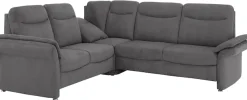 Home affaire Ecksofa »Tahoma L-Form« mit Armlehnfunktion, optional Schlaffunktion, Schublade & Relax