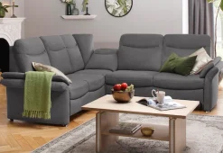 Home affaire Ecksofa »Tahoma L-Form« mit Armlehnfunktion, optional Schlaffunktion, Schublade & Relax