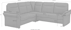 Home affaire Ecksofa »Tahoma L-Form« mit Armlehnfunktion, optional Schlaffunktion, Schublade & Relax
