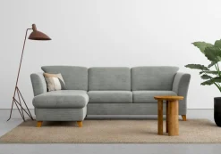 Home affaire Ecksofa »Trelleborg L-Form« optional Schlaffunktion und Bettkasten, inkl. Federkern-Polsterung