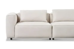 Home affaire Ecksofa »Tvinnet« Breite 317 cm, extra tiefe Sitzfläche, kubisches Sitzvergnügen
