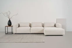 Home affaire Ecksofa »Tvinnet« Breite 317 cm, extra tiefe Sitzfläche, kubisches Sitzvergnügen